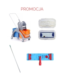 Merida Zestaw do mycia podłóg - przeznaczony do większych powierzchni z mopem 50 cm